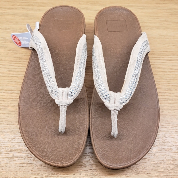 FitFlop Nude Crystal Swirl - Picture 2 of 7